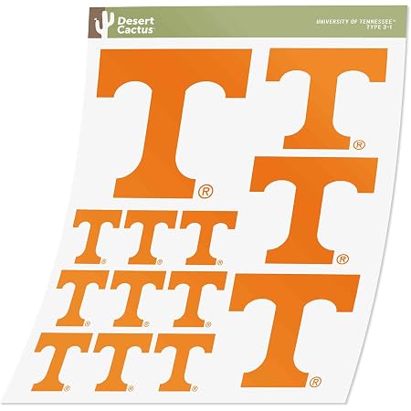 Amazon.com: University of Tennessee UT Vols Volunteers Vinyl Decal ...
