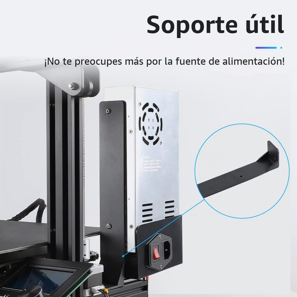 Creality Oficial Kit de actualización de Eje Z Dual Ender 3 (Motor Paso a Paso 42-34 Incluido) para Impresora 3D Ender-3, Ender-3S, Ender 3 Pro, Ender 3 V2, Ender 3 Neo, Ender3 V2 Neo