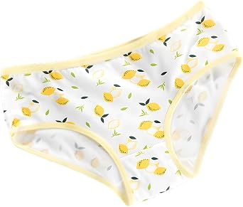 Akklian Womens Super Stretch Underwear, Comfort Fit Brief, Bikini or Thong Panties, Cute Print Cotton Hipster Panties Regular