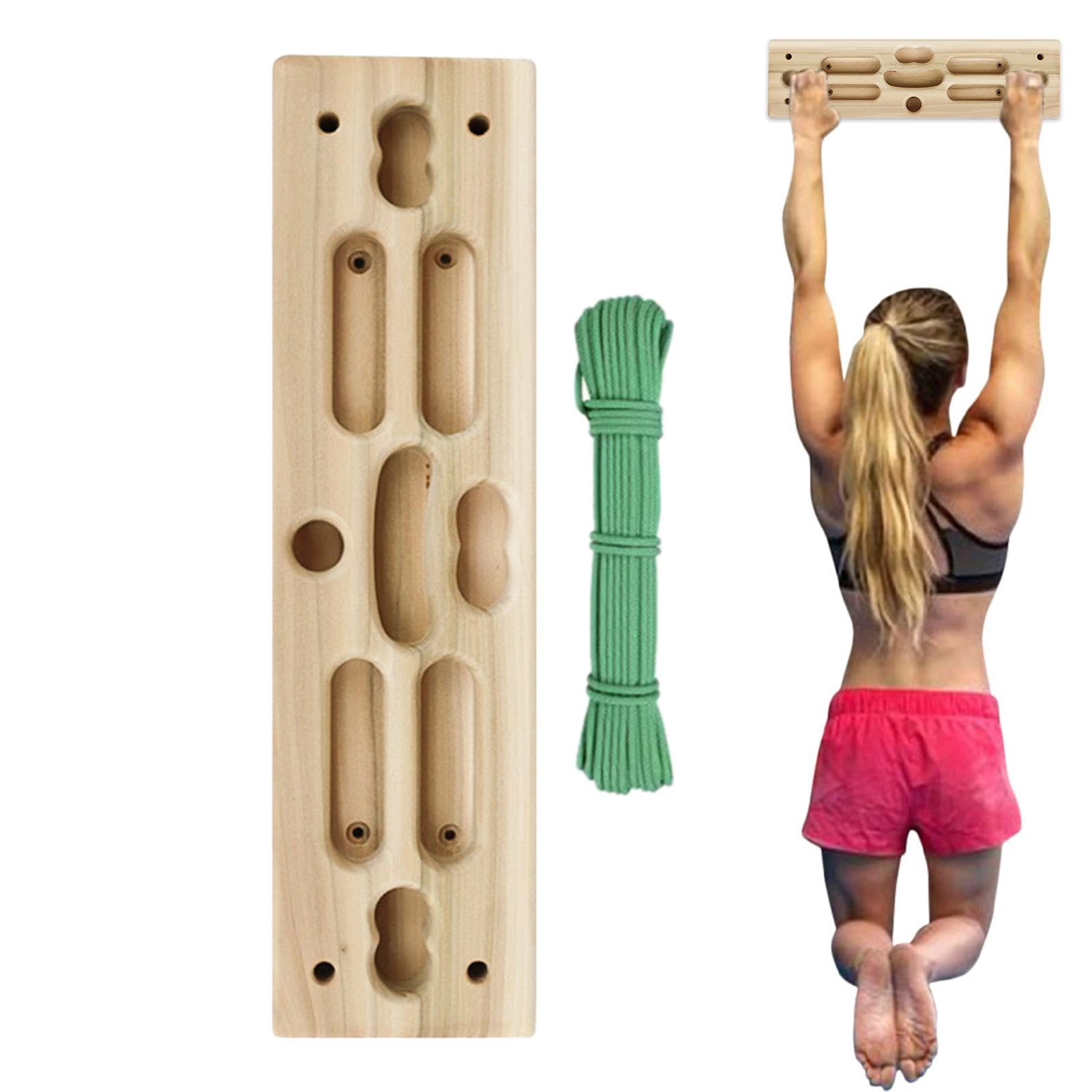 Arrampicata versatile, dispositivo da arrampicata compatto e | portatile, manici da arrampicata di alta qualità, tastiera per arrampicata, zaino in spalla, hangboard portatile per arrampic