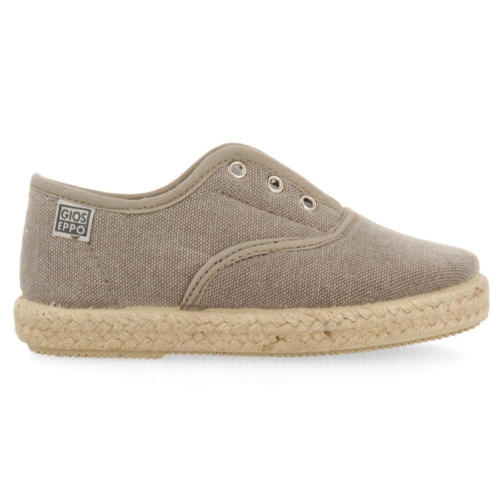GIOSEPPO Espadrilles Grises de Type Oxford pour garçon farges