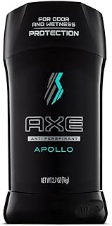 Axe Apollo Anti Perspirant and Deodorant Stick, 2.7 Ounce (Value Pack of 12)
