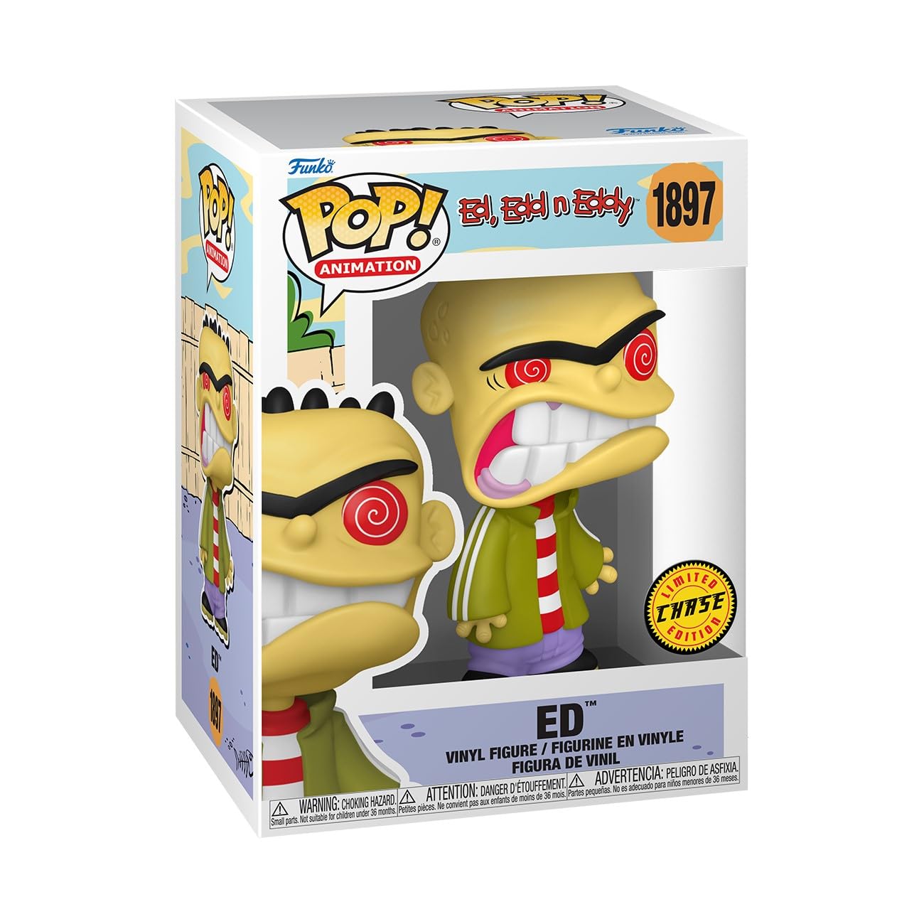 Amazon.com: Funko Pop Animation: Ed EDD N Eddy - Ed - 1/6 Odds for