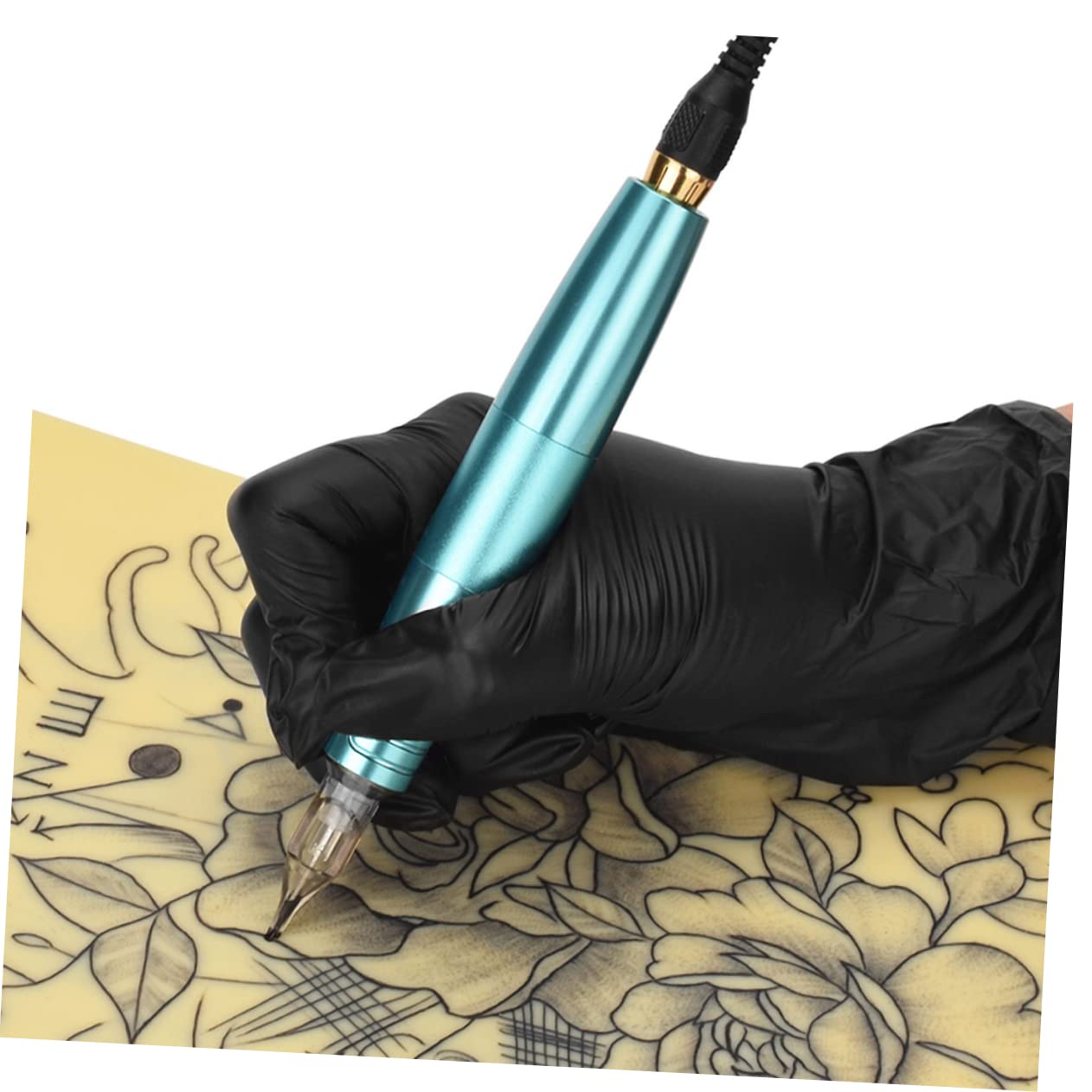 Tätowierstift Diy Tattoo Pen Elektrischer Tätowierstift Mit Kabel Tattoo Zubehör Für Anfänger Und Profis
