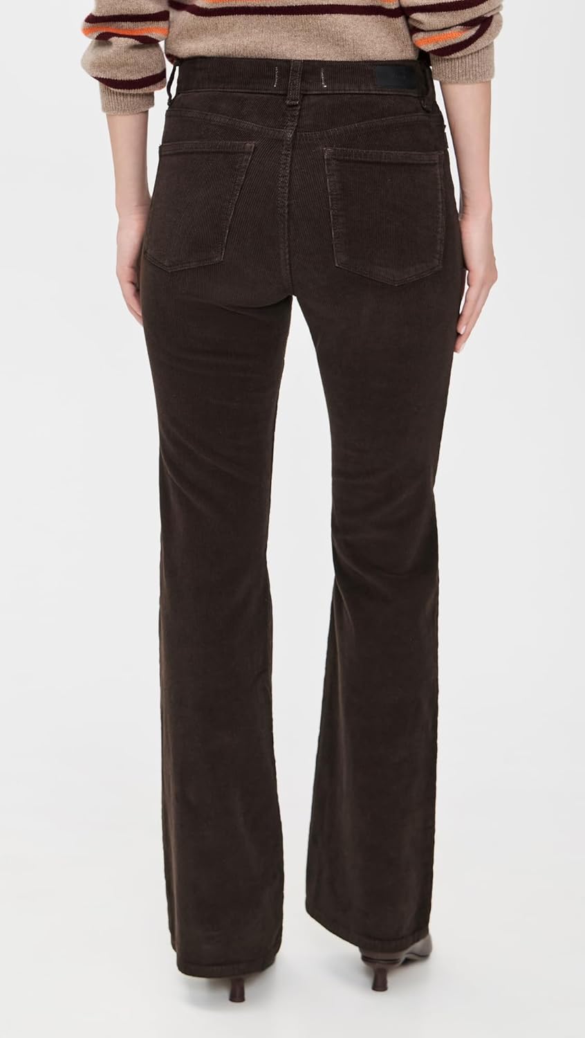 DL1961 Women's Bridget Bootcut High Rise Instasculpt Corduroy Pants - Image 3