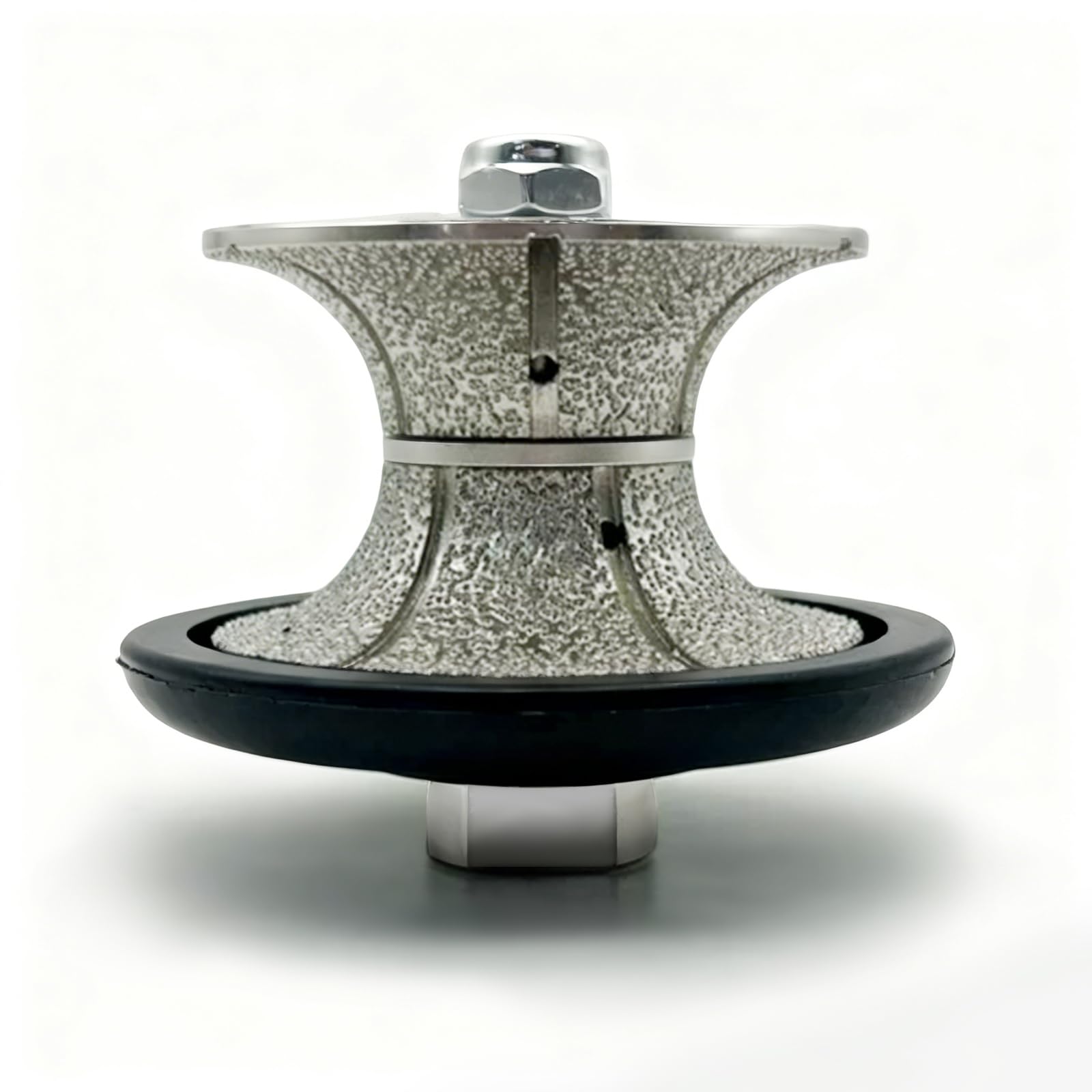 V40 - Punta diamantata per profilatura a mano, 40 mm, M14, per granito, marmo e cemento, pietra spessa 40 mm, strumento per rettifica e lucidatura di bordi a bullnose