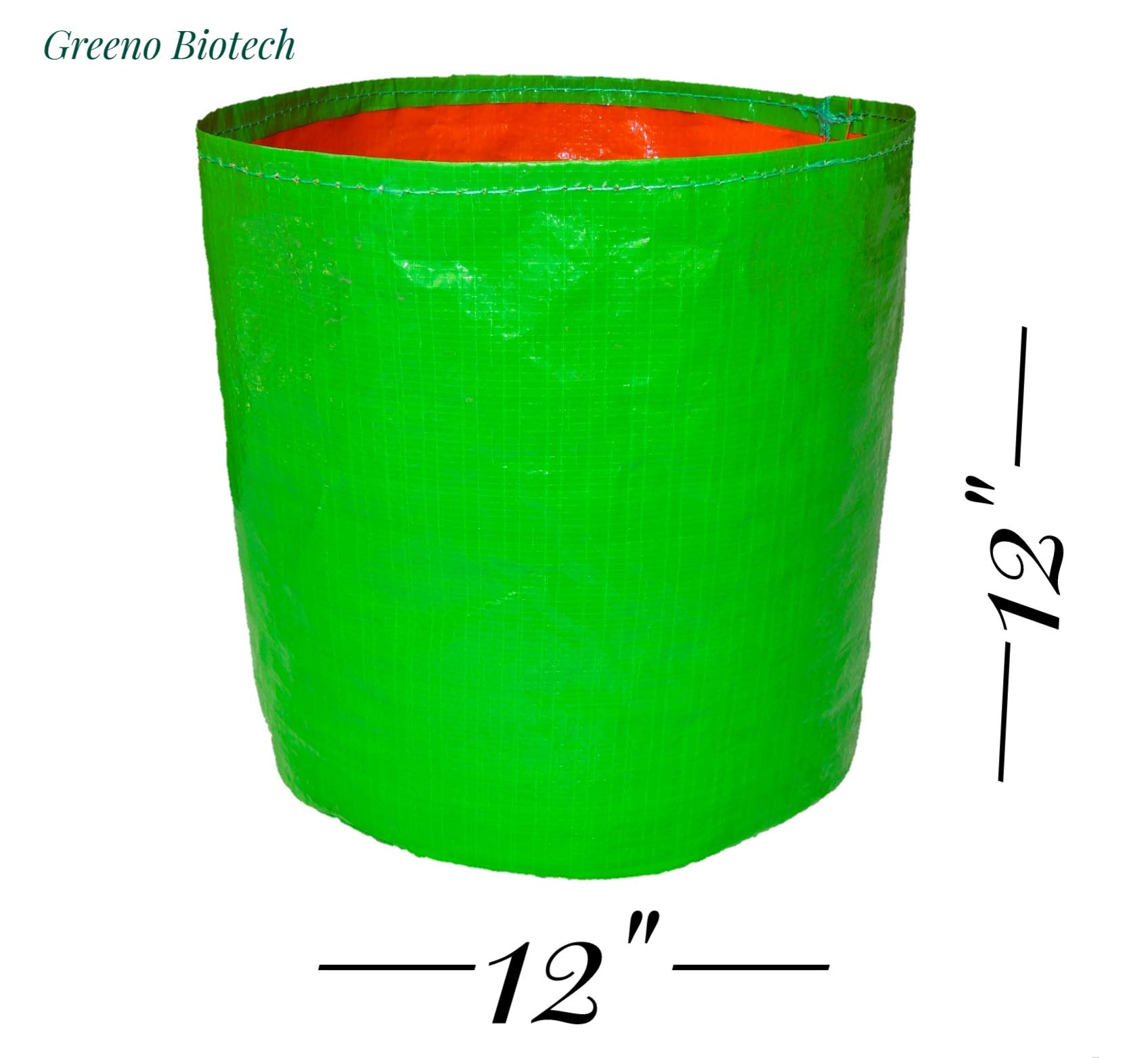 HDPE Grow Bags - 10 Pack for Terrace Gardening -3