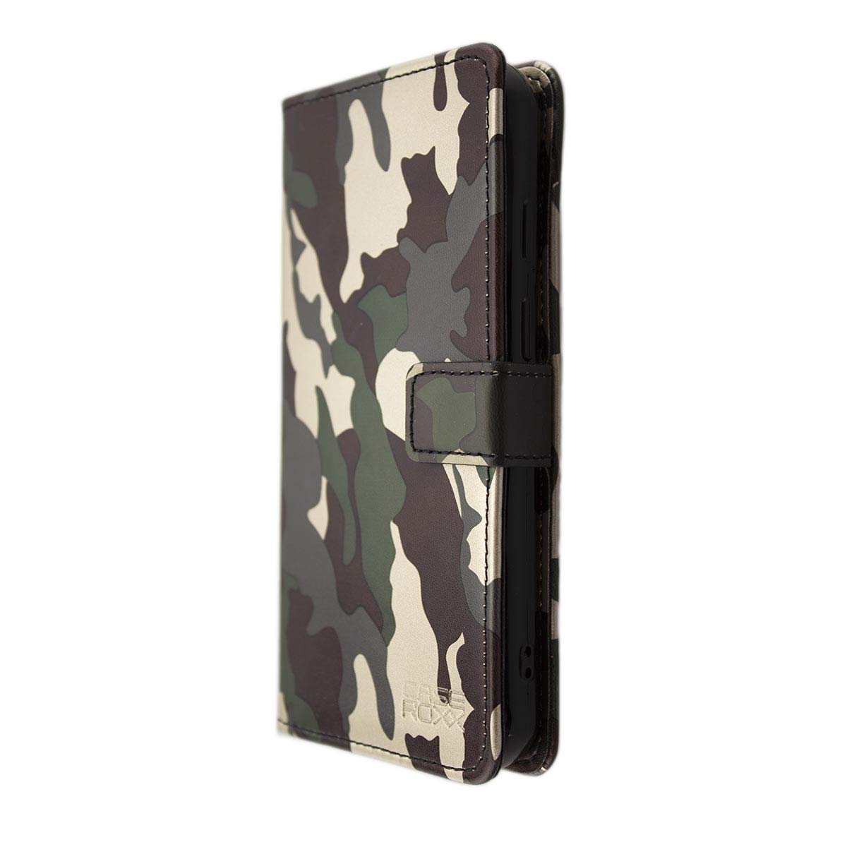 caseroxx Bookstyle-Case for Cat S62 / S62 Pro, Cover, faux leather, camouflage, Card Slots & Magnetic Closure - Image 3