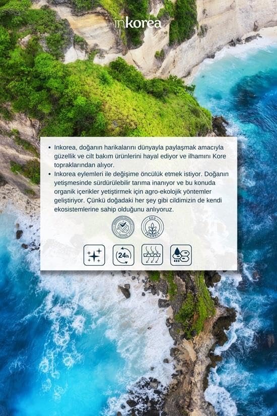 inkorea İnkorea Cilt Beyazlatıcı Etkili Pirinç Özlü Doğal Kabak Lifli Sabun 100 Gram