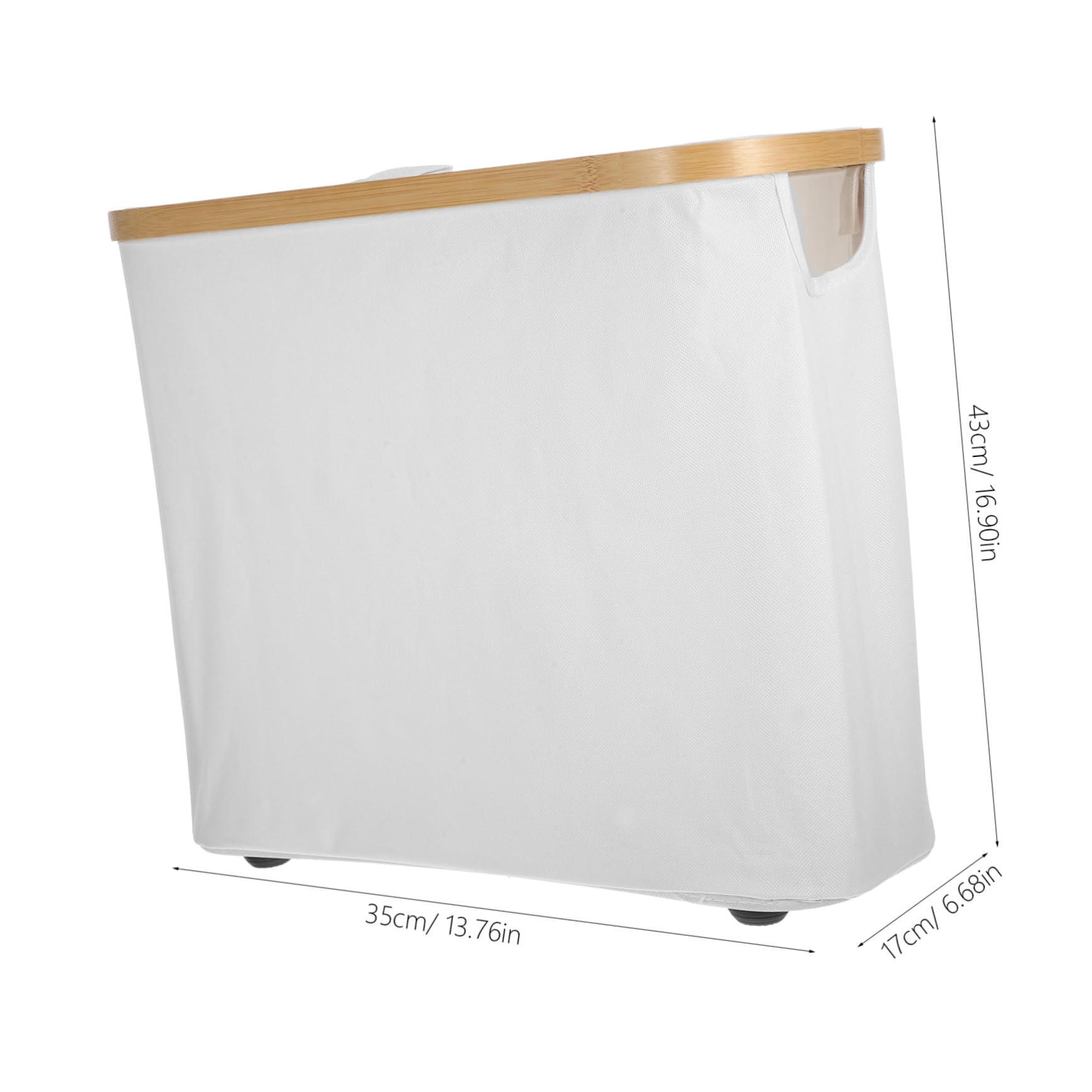 Cabilock Foldable Toilet Paper Storage Basket with Lid Tissue Organizer for Bathroom Kitchen and Living Room Versatile Woven Storage with Stylish Design