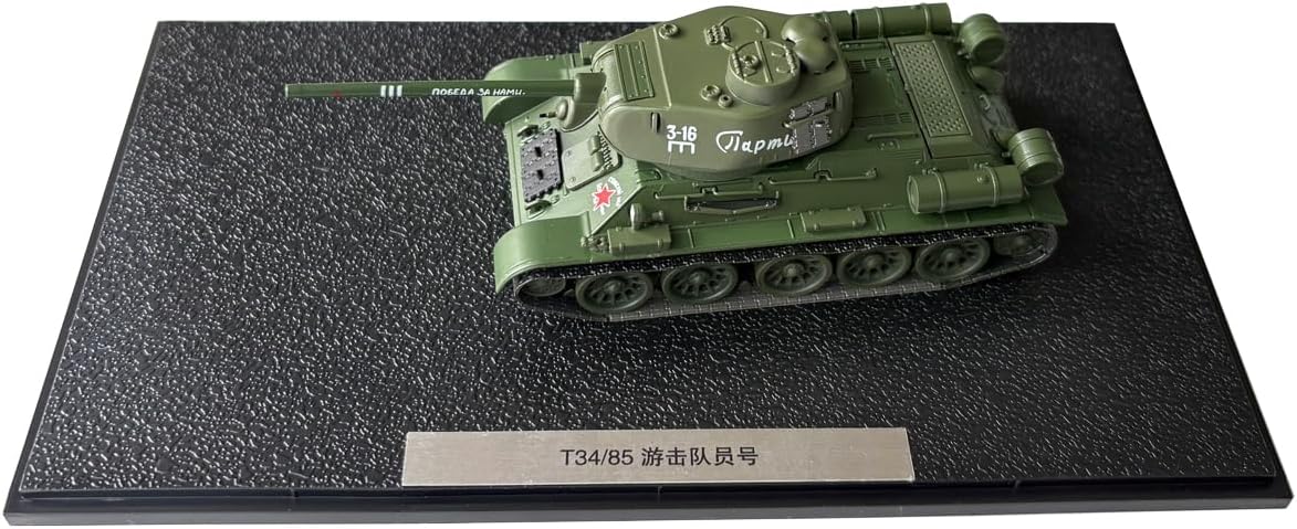 1/72 Scale Russian T34 T-34-85 Medium Tank Metal Model Gift Ornament Collection (3-16)