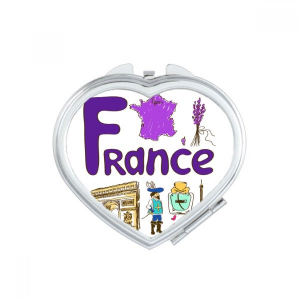 Miroir de poche Thailande portable pour retouches en voyage