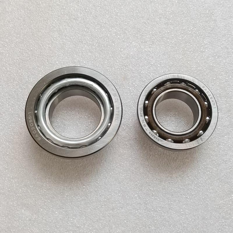 Steering Head Bearing 09267-25L01 / 09267-25009/51610-48H00 / 09267-30010 for Suzu.ki Burgman Skywave AN250 98-06 AN400 AN650 99-17, Silver