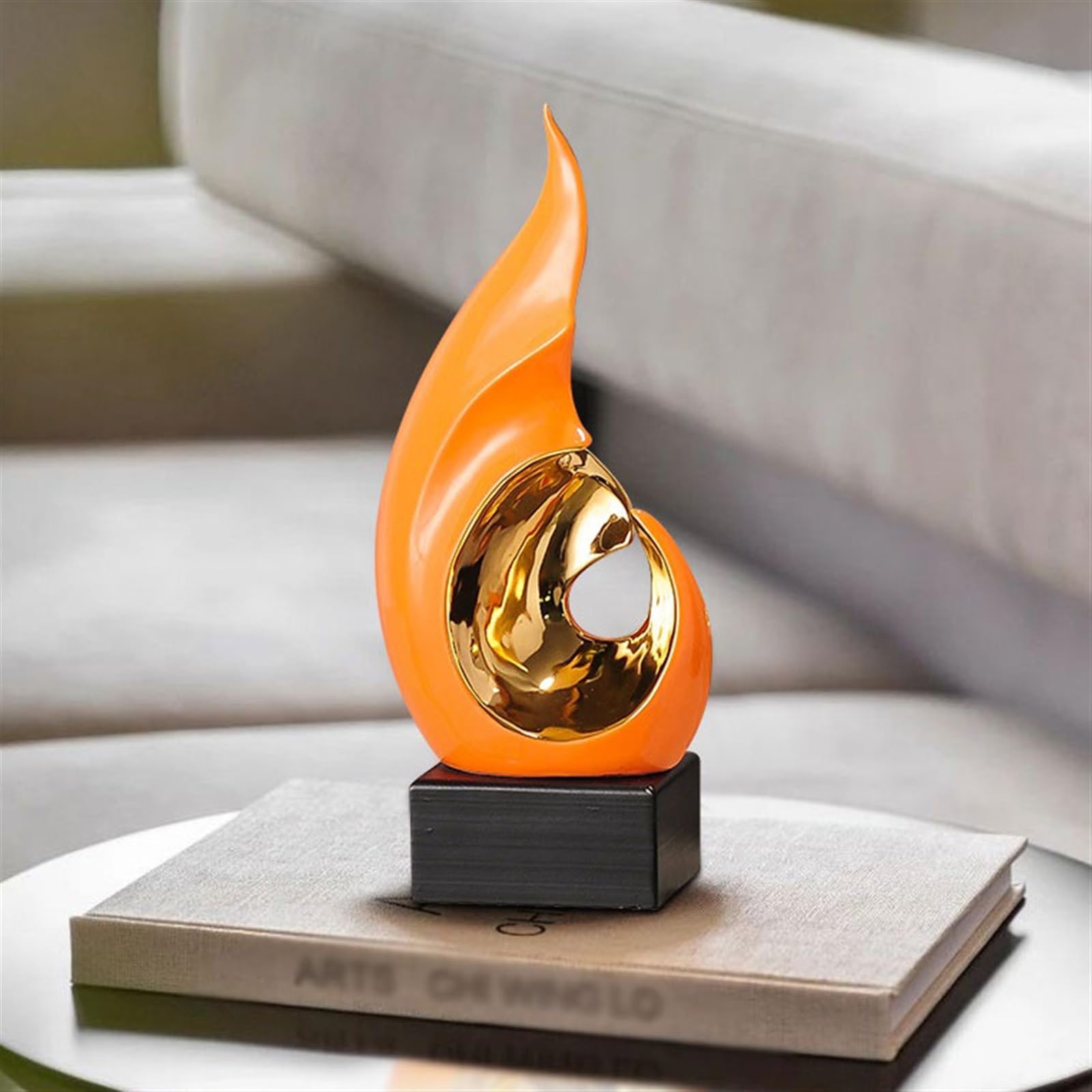 Rzeźby Ozdoby ceramiczne Nowoczesne luksusowe dekoracje domu Dekoracje(Silver)