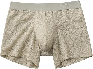 [ボディワイルド] ボクサーブリーフRefind 前とじ ダマスク柄メンズ