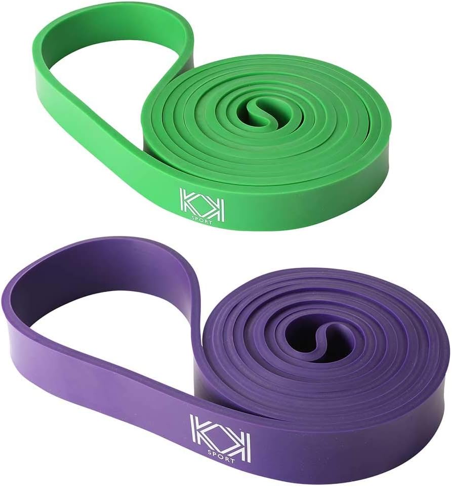 KK Resistance Bands, Pull Up Resistance Bands For Men & Women, Fitness Exercise Bands, Pull Up & Stretch Resistance Workout Bands In A Variety Of Strengths