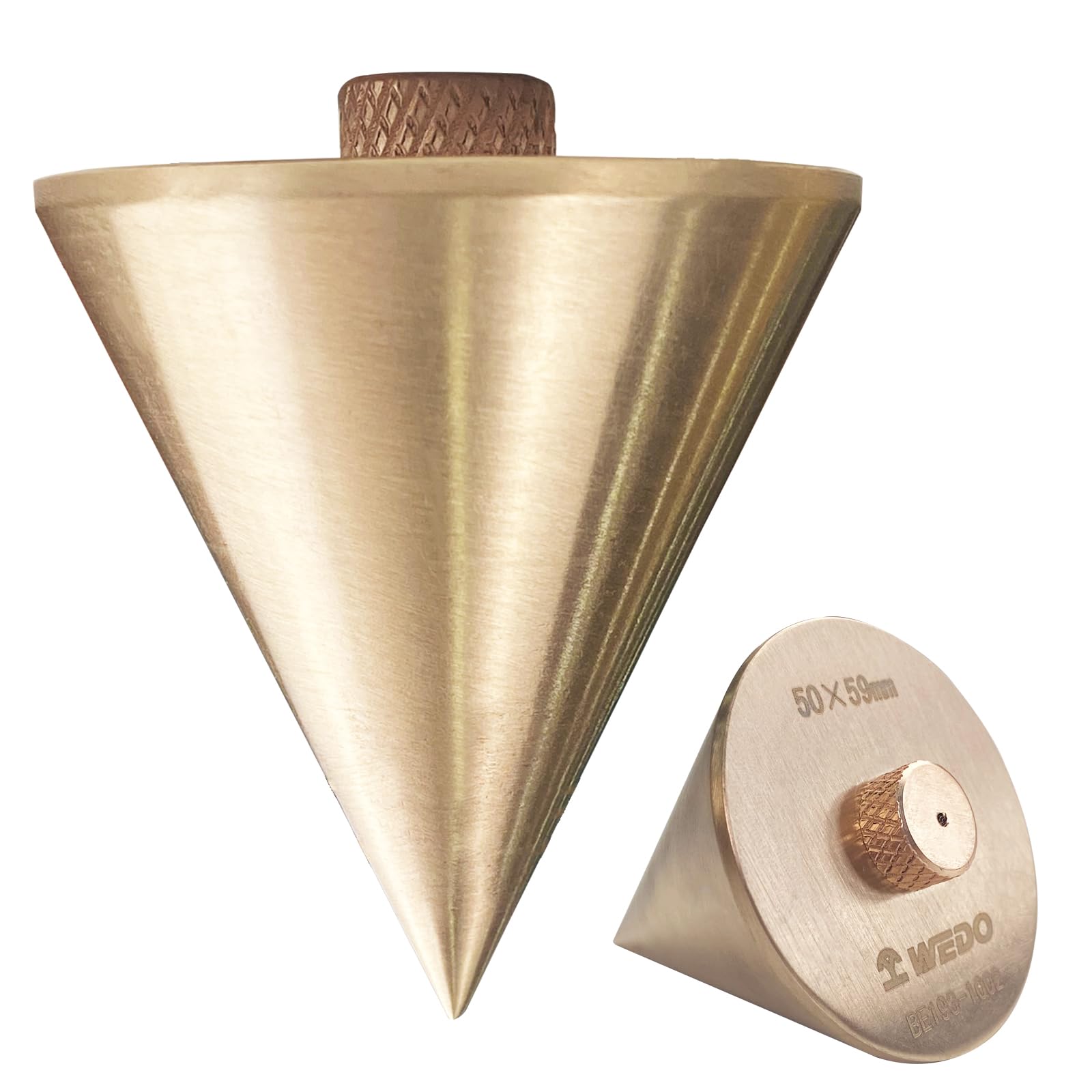 WEDO Non-Sparking Plumb Bob,Hanging Wire Hammer,High