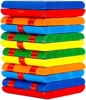 HENBRANDT Children’s Wooden Jacob Ladder Retro Game Click Clack Sensory Fidget Developmental Learning Educational Toy