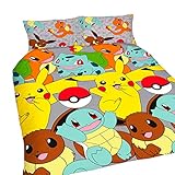 Pokemon Catch UK Double/US Full Duvet Cover Set
