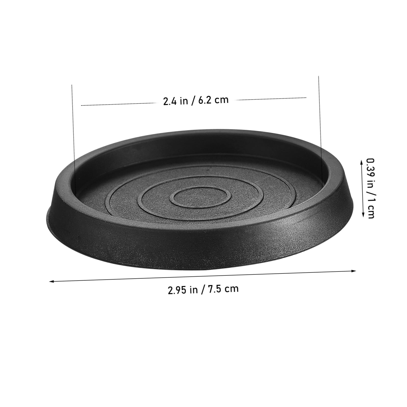 IMIKEYA Lot De 3 Patins Ronds Résistants pour Meubles Protègent Votre Sol 8 Pièces X 3