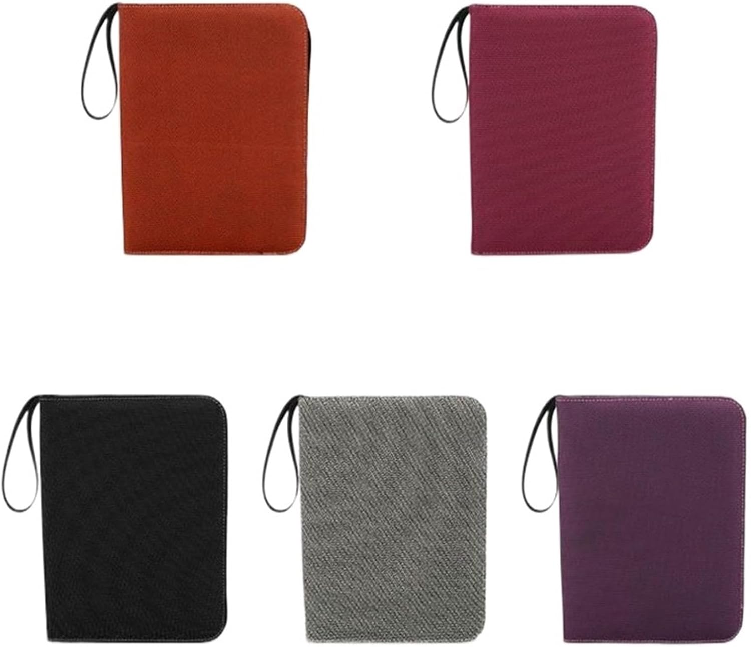 1 Set Anime Cartoon Games Card Collection Album Pack Card Book Toys Zippered Binder 50 Pages Holder 400-900Pcs (Size : 9G-CS-Purple)