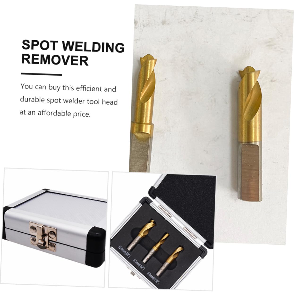 Cobalt Spot Weld Cutter Drill Bit Set for DIY Welding Operations