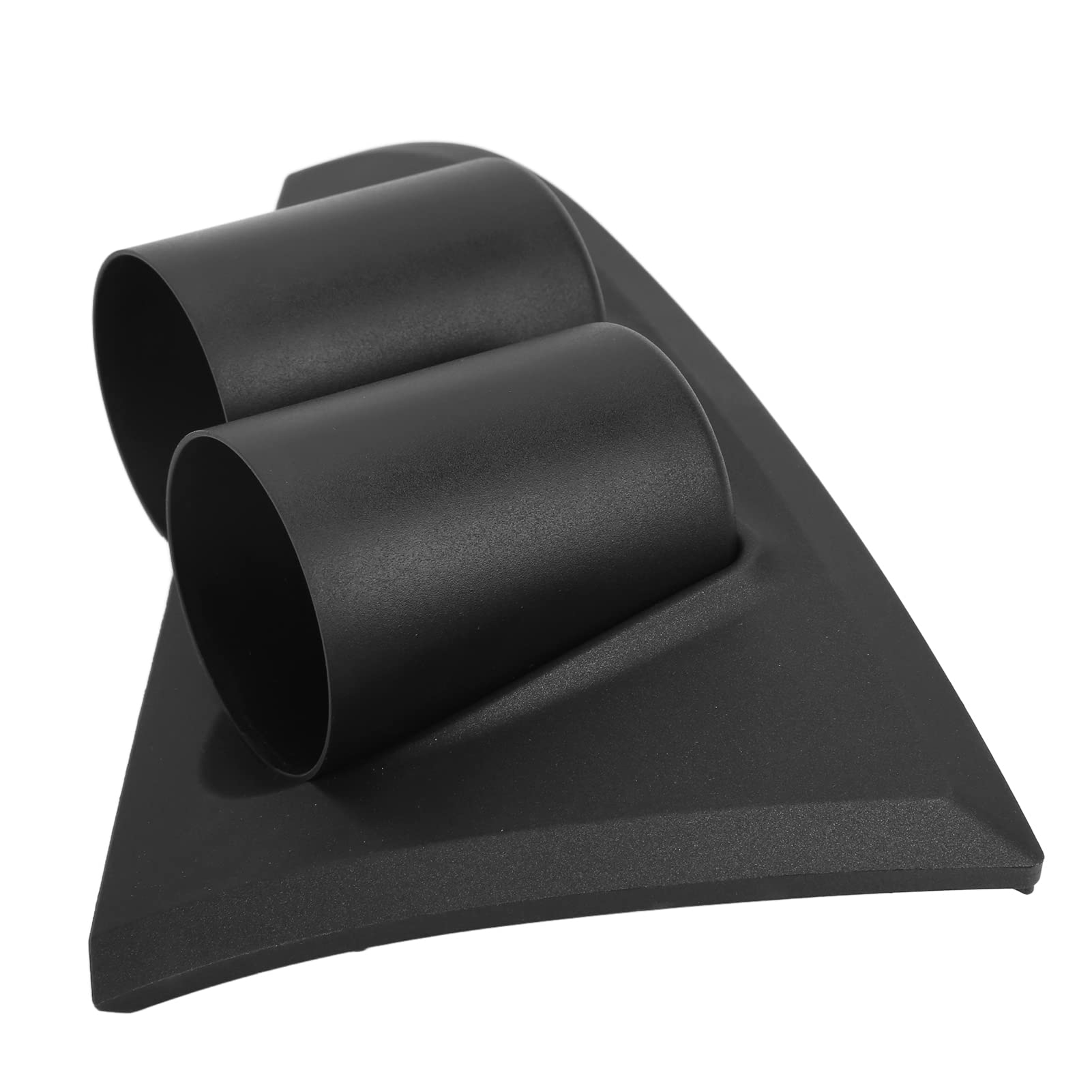 Dual Gauge Pod, Durable Anti UV Stylish Dash Meter Holder for Car(Dumb Black)