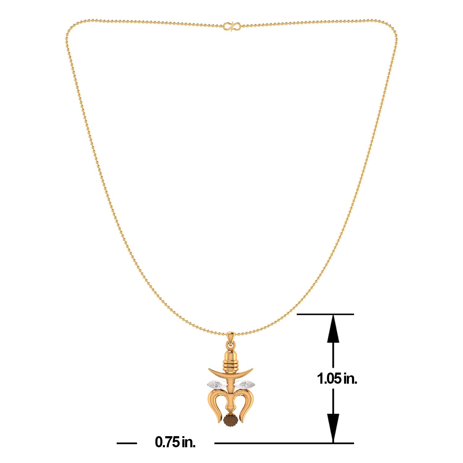 Cubic Zirconia Pendant Necklace, Gift for Her