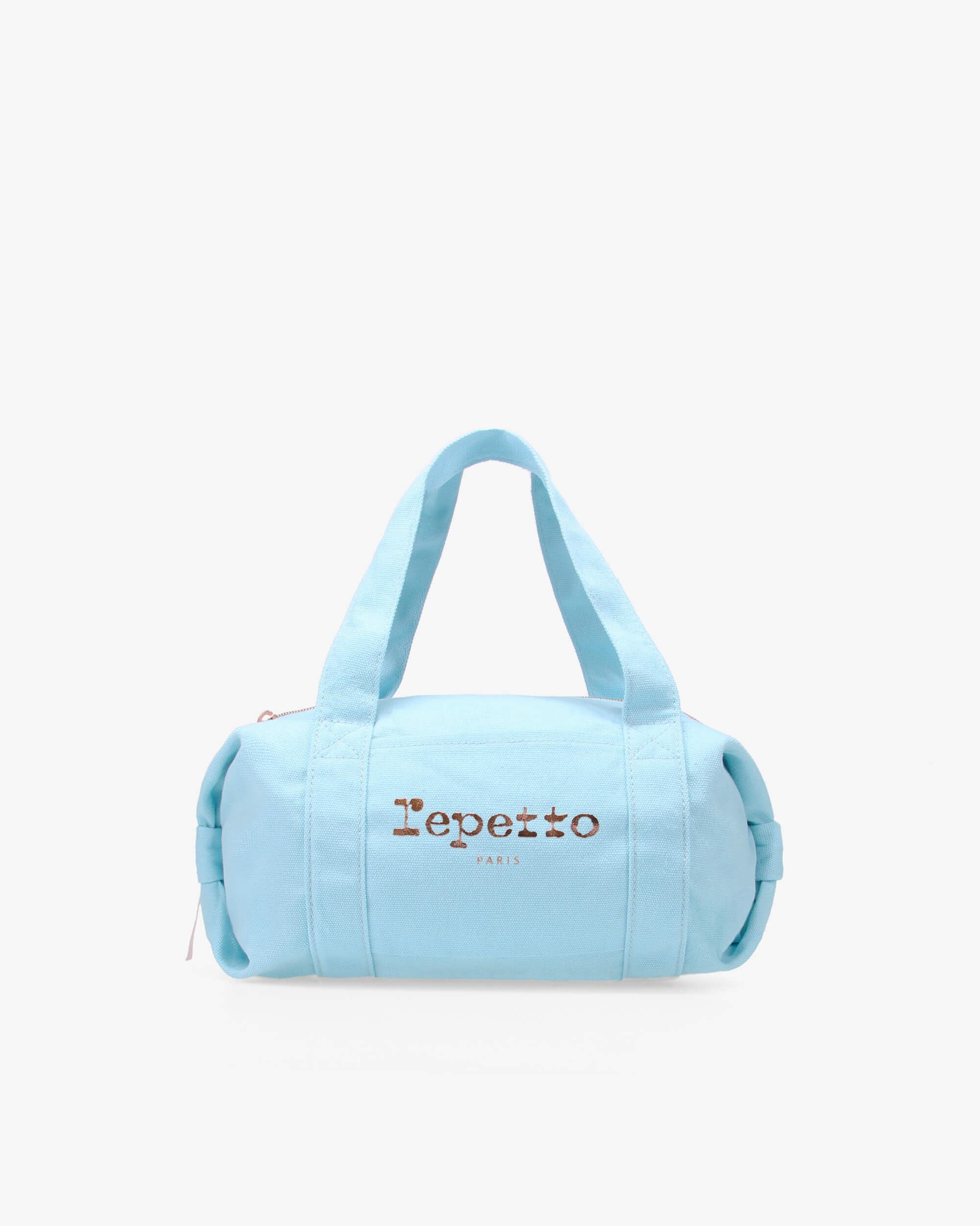 Repetto SAC POLOCHON EN COTON TAILLE S BLEU CIEL