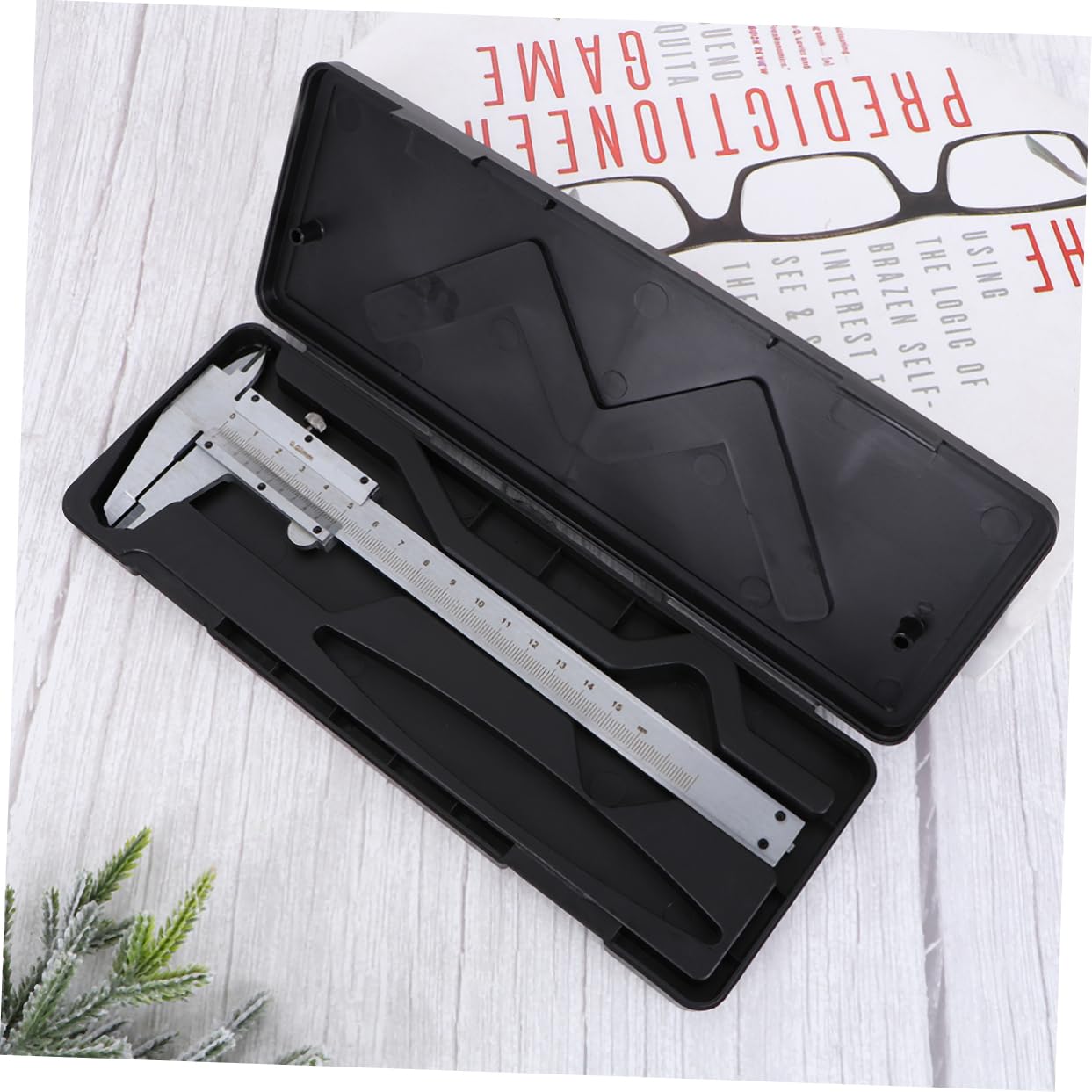 DIYEAH Precision 0-150mm Vernier Caliper Tool Makers Gauge Carbon Steel Measurement Tool