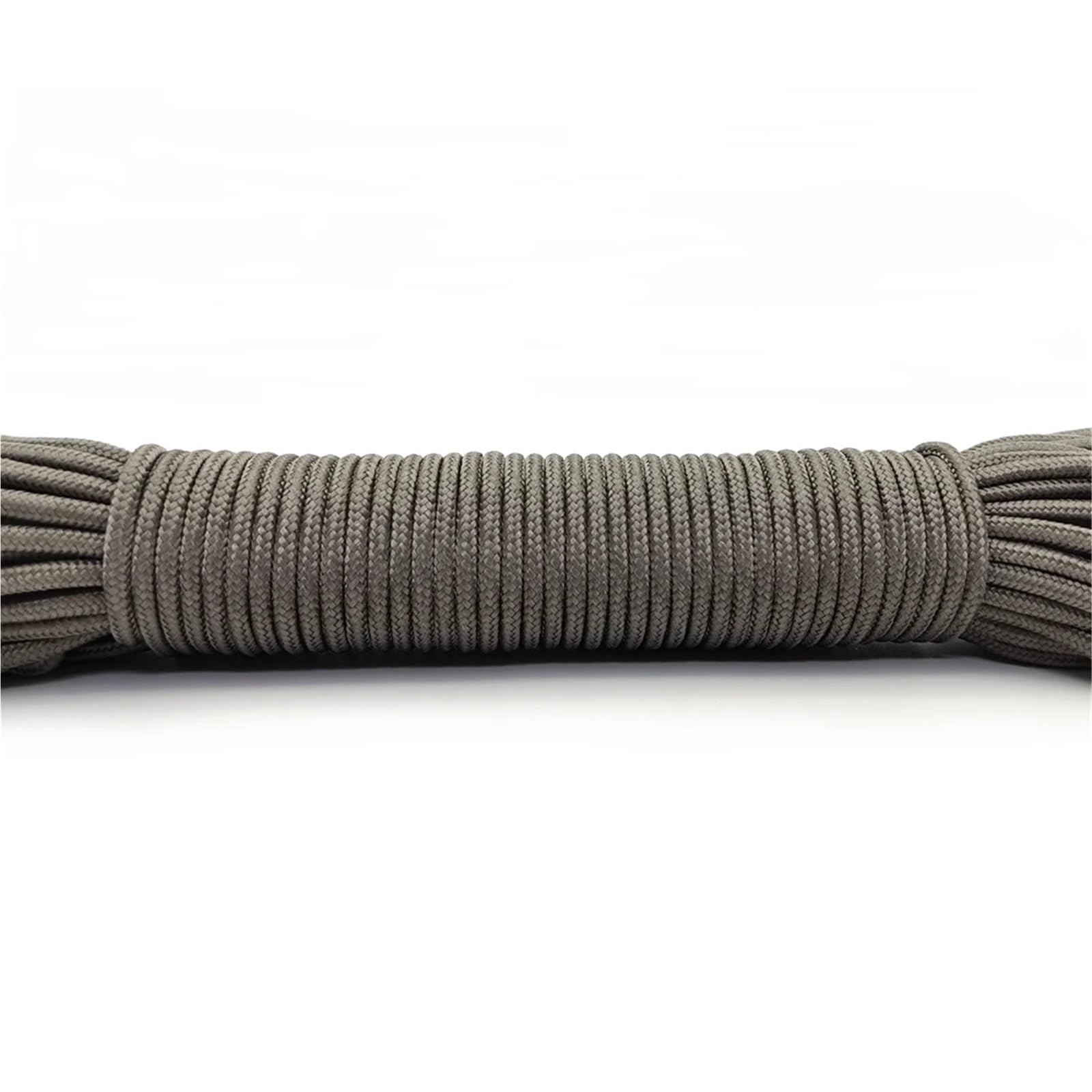 Paracord 328ft 3mm Solid Parachute Cord Lanyard Rope Climbing Camping Survival Equipment Paracord(GRAY,100ft(31m))
