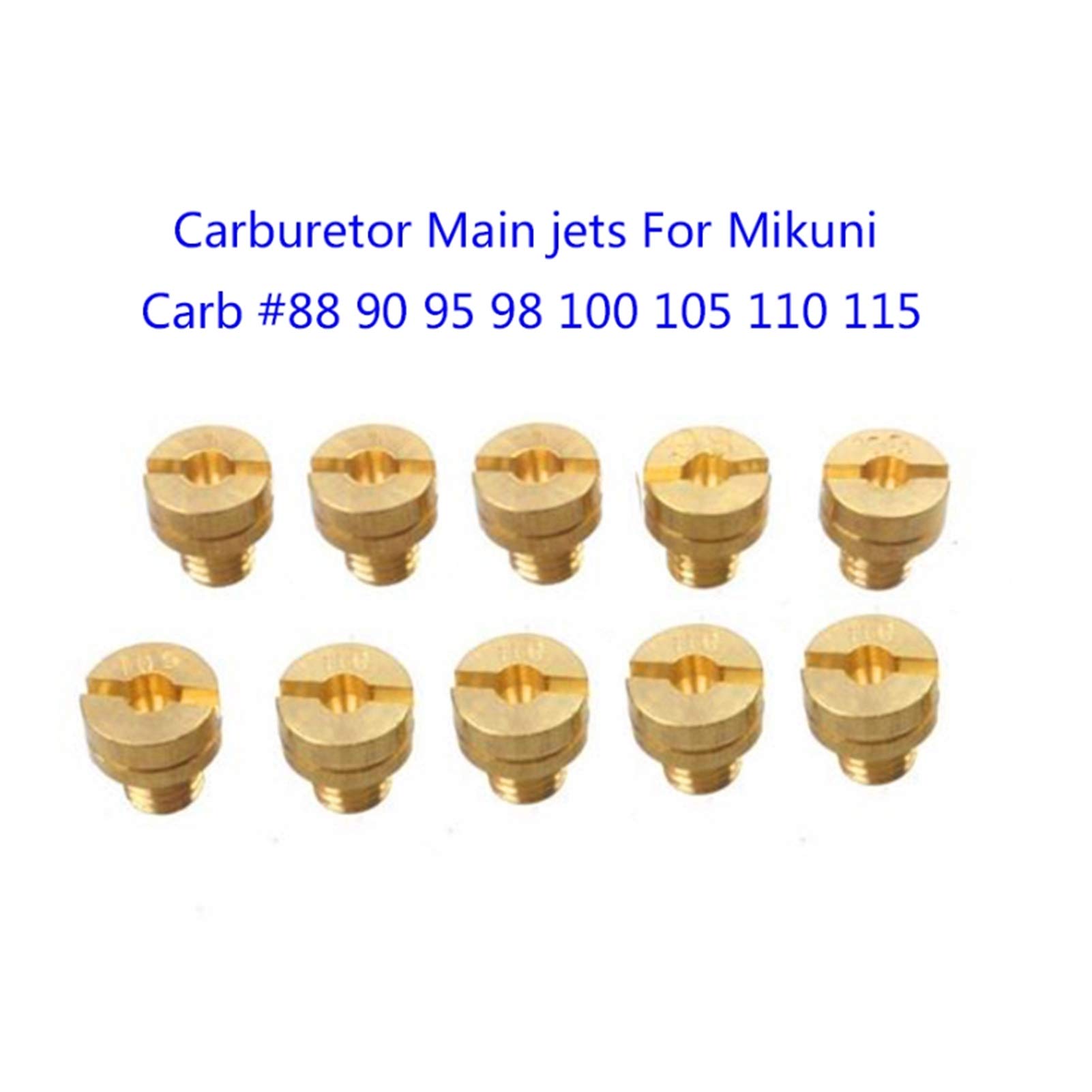 Amazon | キャブレター メインジェット 10個 キャブレター