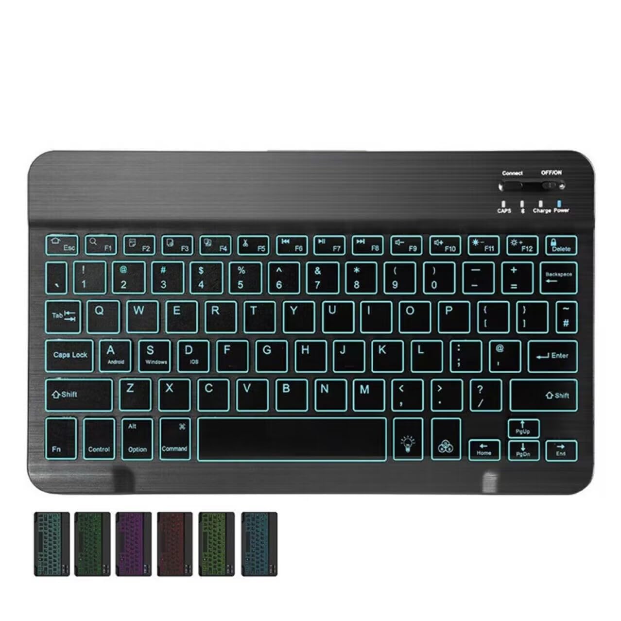Custodia Tastiera Per Lenovo Tab Plus 11.5 Pollici 2024 - Layout Italiano QWERTY Con Pellicola Protettiva 9H - Foto 5