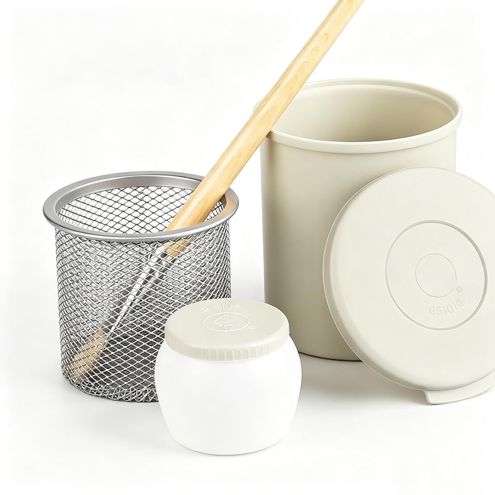 Lave-pinceaux 3 en 1 avec Filtre en Maille et gobelet pour solvant