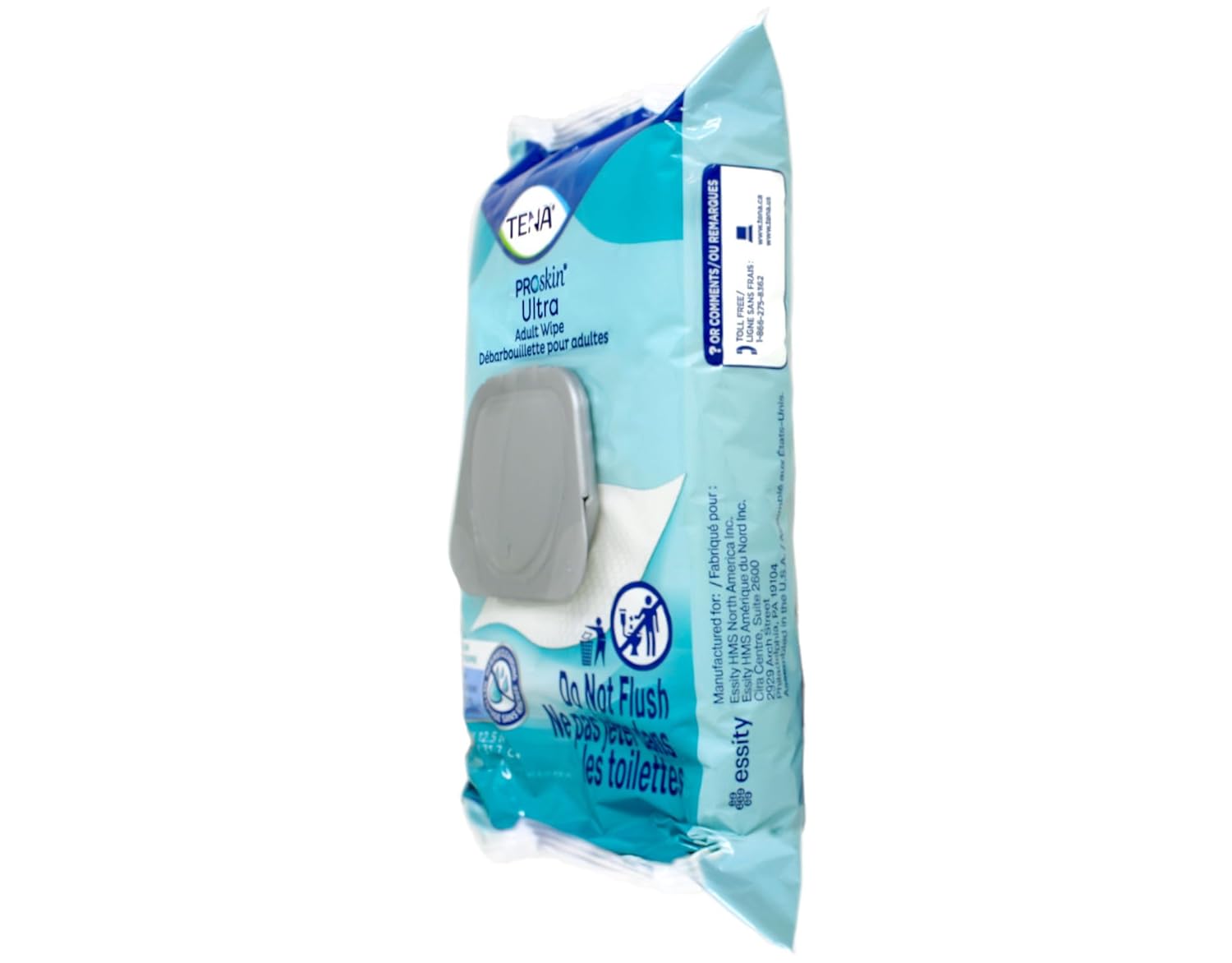 Tena ProSkin Ultra Personal Cleansing Wipe 7-9/10 x 12.5 65720, 3 Pack 144 Wipes