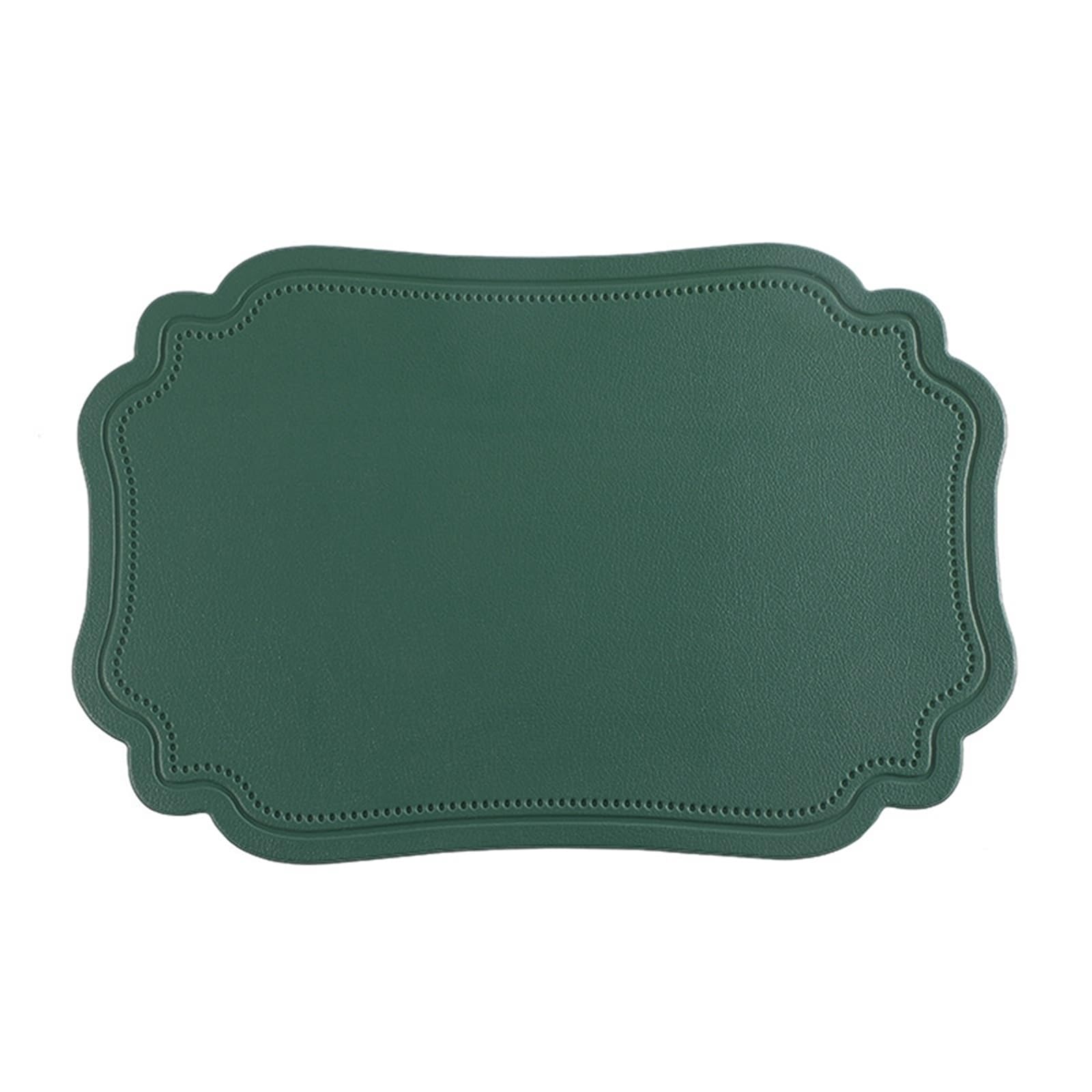 Sets de table vert pour salle à manger et repas conviviaux en famille