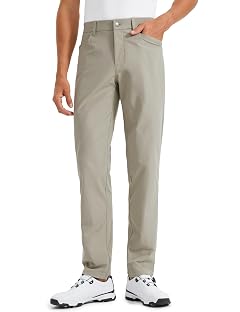 CRZ YOGA All Day Comfy 5-Pocket Golf Pants for Men - 28 30 32 34 Quick Dry Lightweight