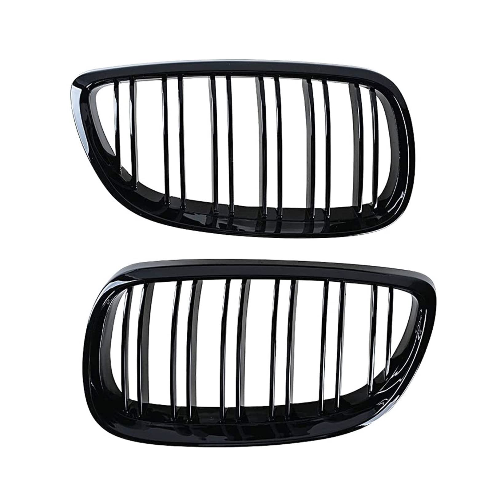 Grille pare-choc avant centrale E92 E93 M3 2009-2013 calandre racing double ligne lattes