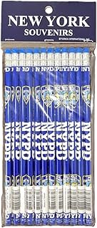 Artisan Owl NYPD Pencils - Officially Licensed New York City Police Department Souvenir Gift for Collectors, Blue (Set of 12)