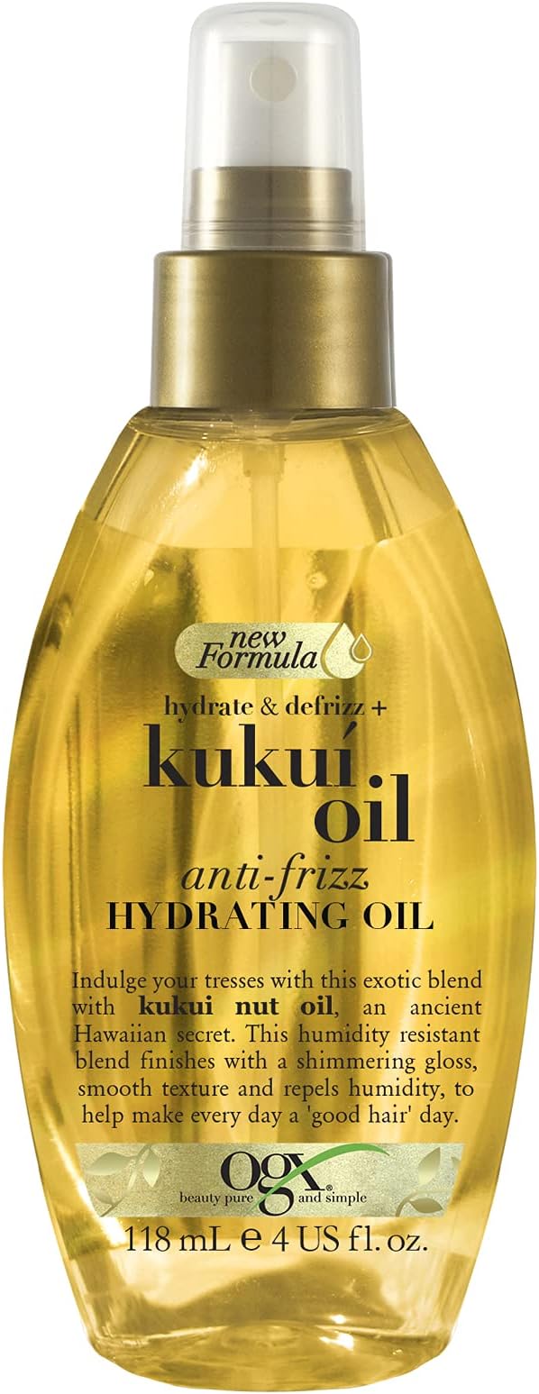 Hydrate & Defrizz + Kukui Oil Anti-Frizz Hydrating Oil 118ml