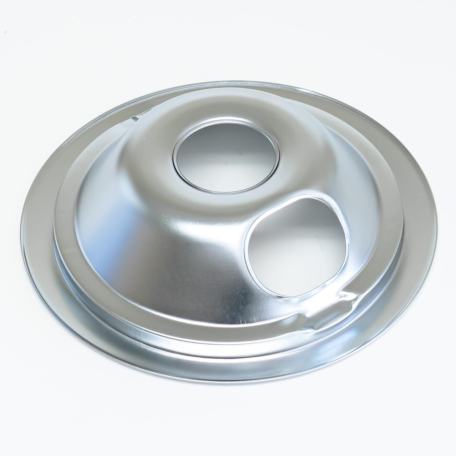Replacement Part #WB31M16 - Universal 6" Chrome Electric Stove Burner Bib Drip Pan Bowl, Compatible with GE/General Electric/Hotpoint AP5791287