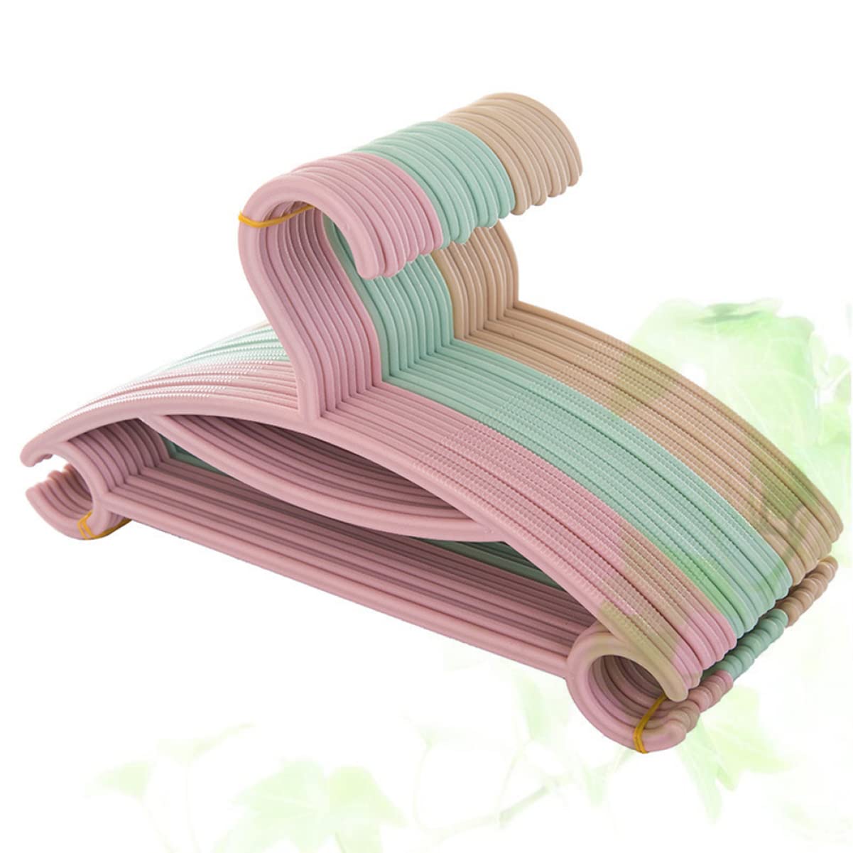 Veemoon 40piezas Percha Prueba De Viento Plástico Hogar Perchas Infantiles Resistentes Al Viento Verdes Azules Rosas para Colgar Ropa Infantil Tendedero