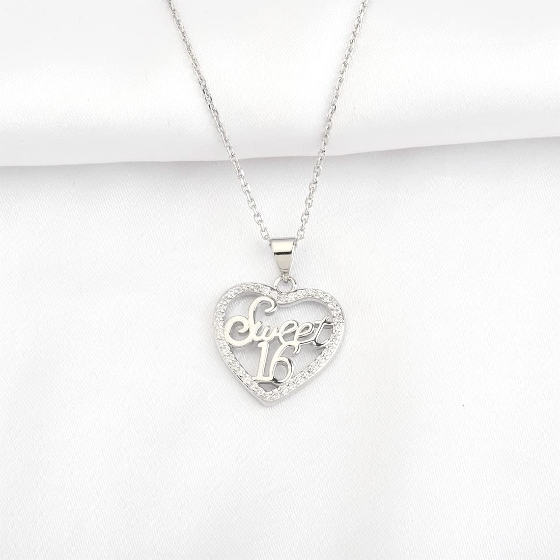 FUSTMW Sweet 16 Gift Necklace 16th birthday gifts Sweet Sixteen Jewelry Gifts 16 Year Old Girl birthday gift - Image 5
