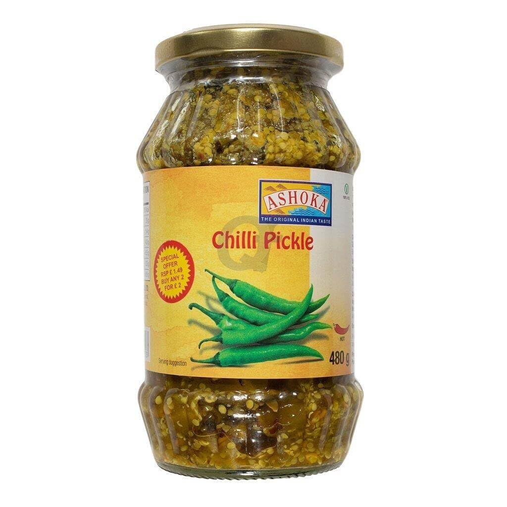 ASHOKA PICKLE CHILI IN OIL, 480g
