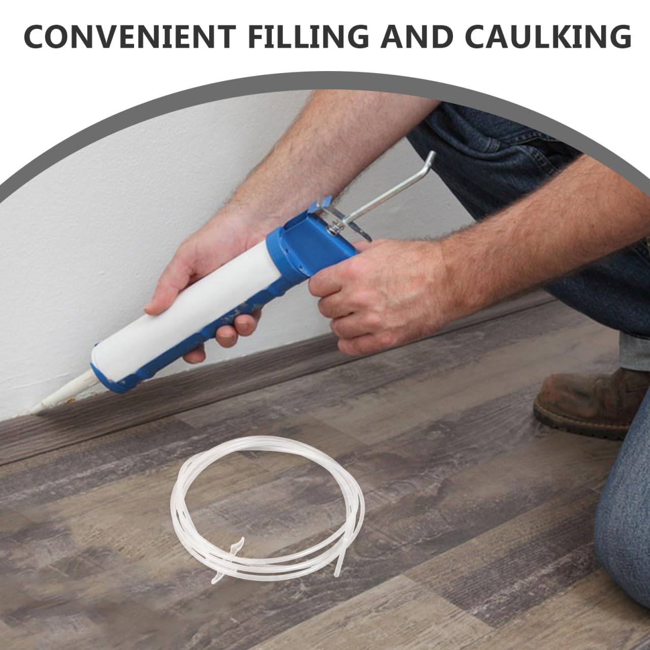Tofficu Tubos De Extensión Para Espuma En Aerosol 4 Piezas 118.11 Pulgadas Boquilla Calafateo Flexible Compatible Para Renovación Del Hogar Instalación De Puertas Y Ventanas