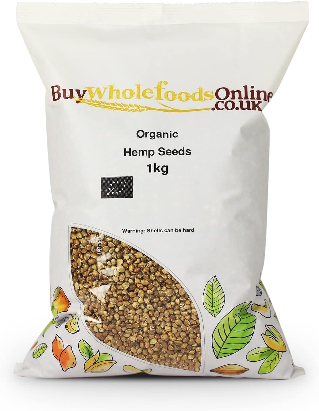 Organic Hemp Seeds 1kg (BWFO) Amazon.co.uk Grocery