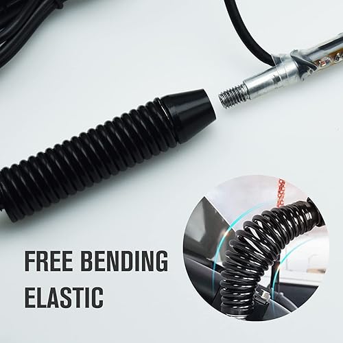 Miniatura 9 de Soporte de montaje UTV de 360 para banderaluz de látigo LEDantena compatible con barra antivuelco de 1.75-2 pulgadas (soporte ajustable)