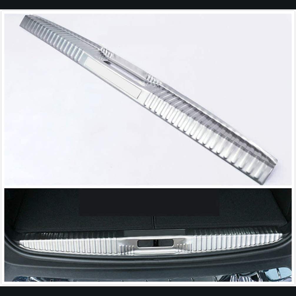 DYTWXG Protezione paraurti per Bagagliaio per Peugeot 5008 2017 2018 2019, Accessori per Decorazione in Acciaio Inossidabile Accessori per paraurti Posteriori per Bagagliaio Auto AntiGraffio