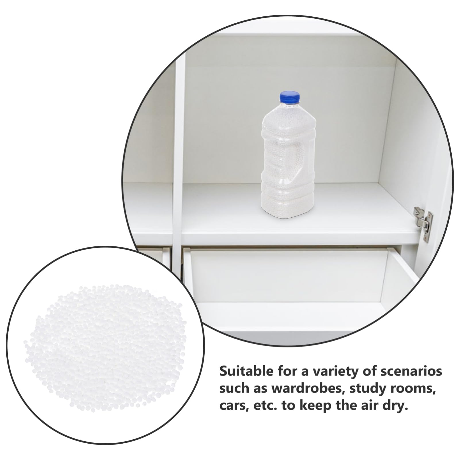 Perles D'humidité Rechargeables 1 Lot en Plastique pour Déshumidificateur
