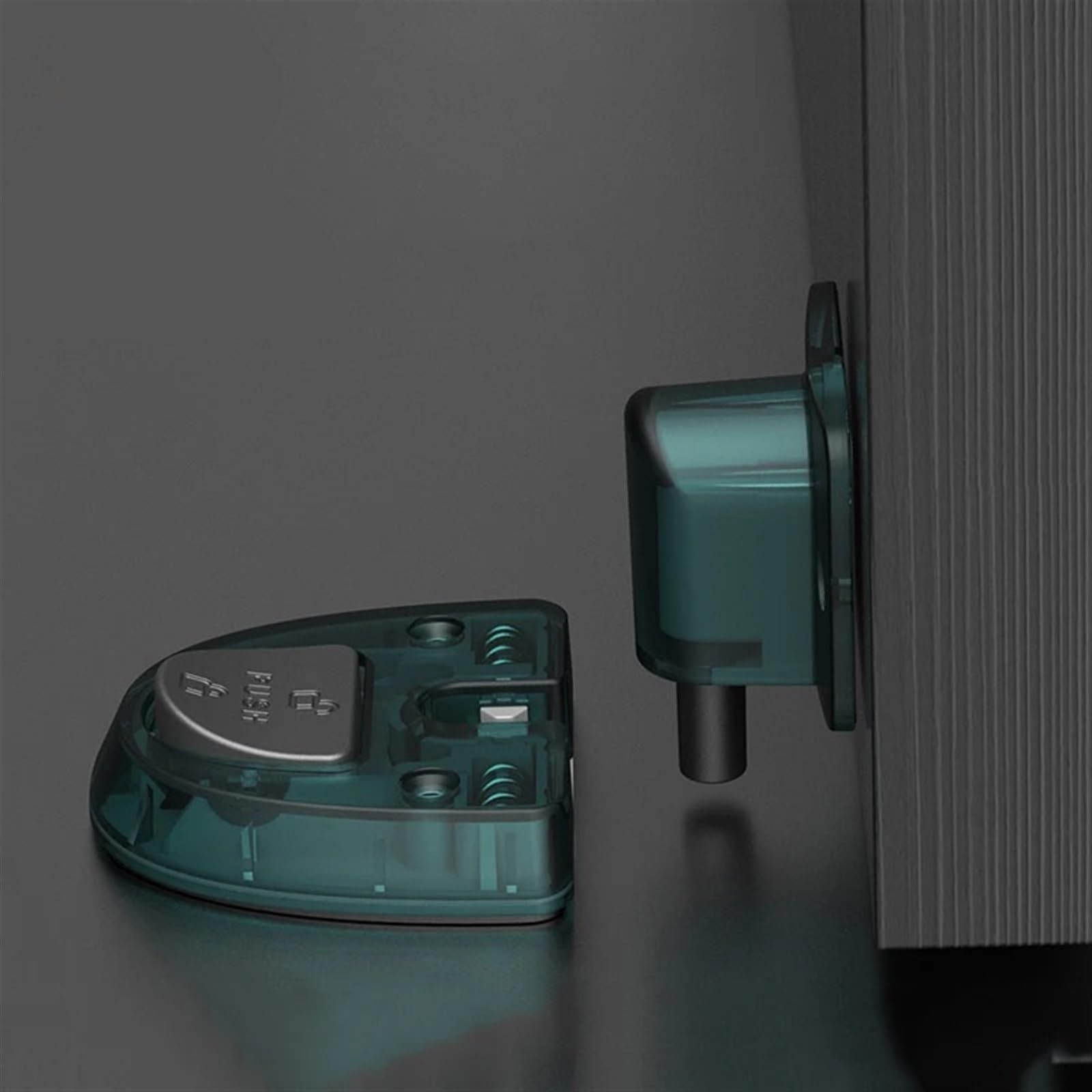 Support de porte caché haut de gamme pour une quincaillerie invisible